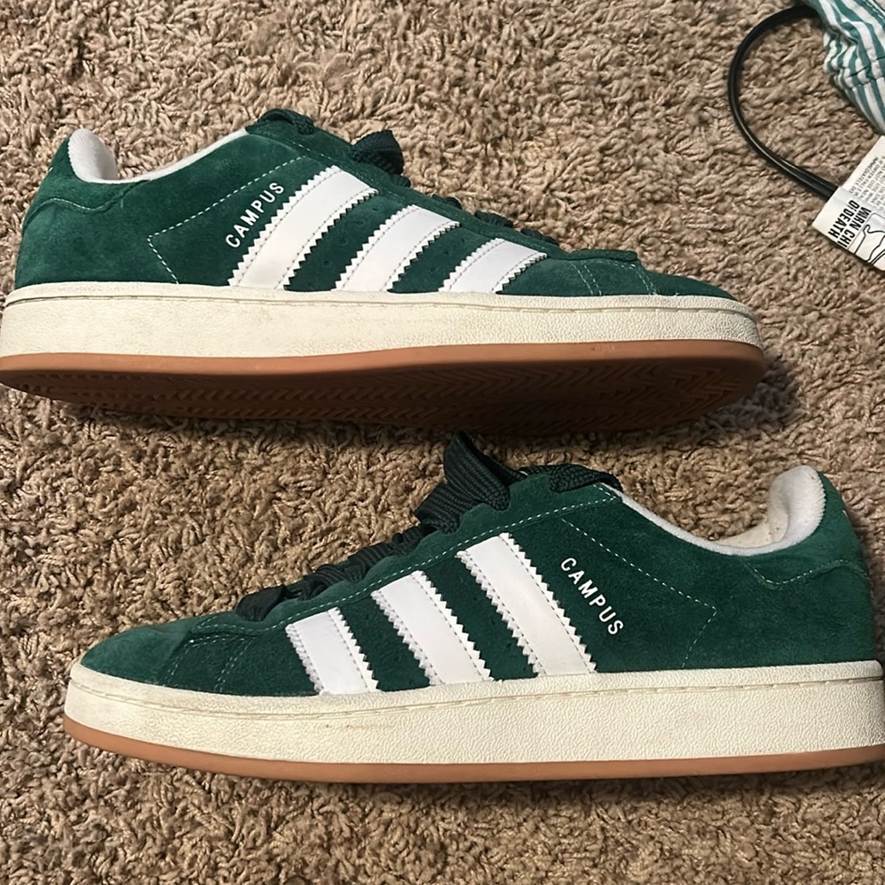 Green Adidas Campus 00s